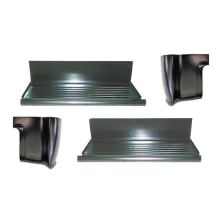 1955-1959 Chevy 2nd Series Pickup Outer Rocker Panel & Cab Corner Set - Classic 2 Current Fabrication