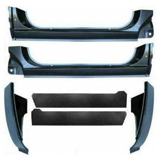 1973-1987 Chevy C/K Pickup 2dr Standard Cab Inner & Factory Style Outer Rocker Panels & Cab Corners