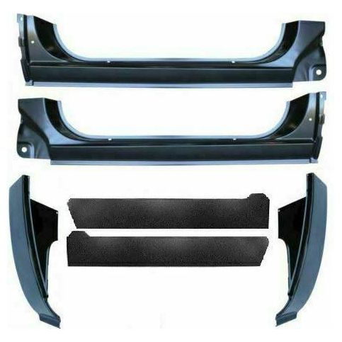 1973-1987 Chevy C/K Pickup 2dr Standard Cab Inner & Factory Style Outer Rocker Panels & Cab Corners - Classic 2 Current Fabrication