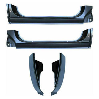 1973-1987 Chevy C/K Pickup 2dr Regular Cab Outer Rocker Panel & Cab Corners - Classic 2 Current Fabrication