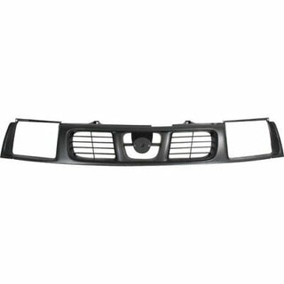 1998-2000 Nissan Frontier Grille, Painted-gray - Classic 2 Current Fabrication