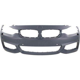 2014-2016 BMW 435i xDrive Front Bumper Cover, w/M Sport Line/HLW/PDC, w/o IPAS/Cam.