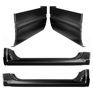 1988-1998 Chevy C/K Pickup Truck 2dr Extended Cab Rocker Panel & Cab Corners Kit - Classic 2 Current Fabrication