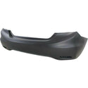 2013-2015 Honda Civic Rear Bumper Cover, Upper, Primed, 1.8L/1.5L Eng., Sedan-CAPA.