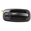 2000-2007 GMC Sierra Rear Door Handle RH, Outside, Black, W/o Keyhole.