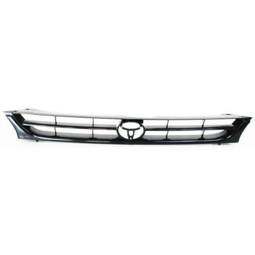 1995-1996 Toyota Camry Grille, Plastic, Painted-Black, Japan Built.