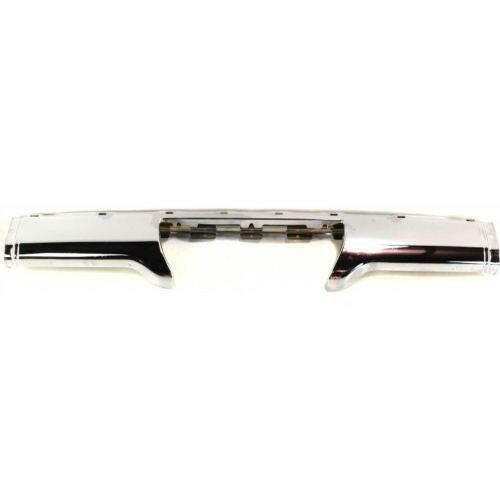 1991-1995 Nissan Pathfinder Step Bumper, Chrome, Steel, W/ Molding Hole.