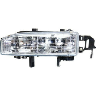 1990-1991 Honda Accord Head Light LH, With Out Corner Light.