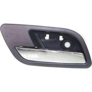 2007-2014 Cadillac ESV Rear Door Handle LH, Txtrd Blk Hsg.-chrome Lever, w/o Hole.