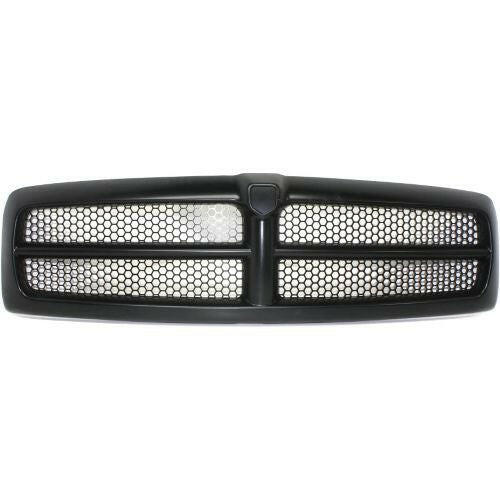 1999-2002 Dodge Pickup Truck Grille, Painted-Black.