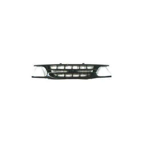 1995-1997 Ford Explorer Grille, Plastic, Matte Black, Limited Model.