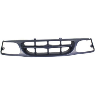 1995-2001 Ford Explorer Grille, Black - Classic 2 Current Fabrication