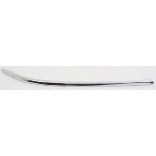 1998-2004 Audi A6 Quattro Front Bumper Molding RH, Chrome, Plastic.