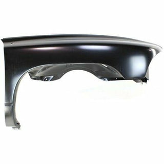 1998-2003 Dodge Durango Fender RH, w/antenna hole, w/nameplate holes.