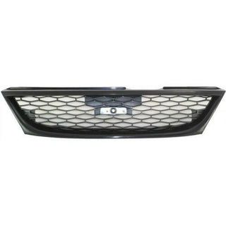 1998-1999 Nissan Sentra Grille, Textured Dark Gray.