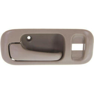 1995-1998 Honda Odyssey Front Door Handle LH, Inside, Beige, Plastic.