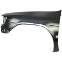 1996-1999 Nissan Pathfinder Fender LH, without Flare.
