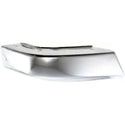 1996-1999 Nissan Pathfinder Front Bumper End RH, Chrome, w/o Flare Holes.