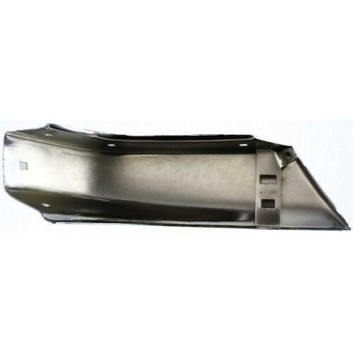 1996-1999 Nissan Pathfinder Front Bumper End LH, Chrome, w/o Flare Holes.