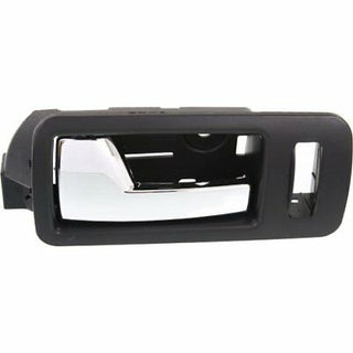 2005-2014 Ford Mustang Front Door Handle LH, Chrome Lever/Black Housing - Classic 2 Current Fabrication