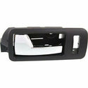 2005-2014 Ford Mustang Front Door Handle LH, Chrome Lever/Black Housing.