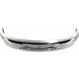 1997-1998 Ford F-250 Front Bumper, Chrome, 2WD Without Fog Light Hole - Classic 2 Current Fabrication