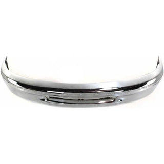 1997-1998 Ford F-150 Front Bumper, Chrome, 2WD Without Fog Light Hole - Classic 2 Current Fabrication