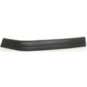 1993-1996 Ford F-150 Front Bumper Molding LH, Plastic, Black.