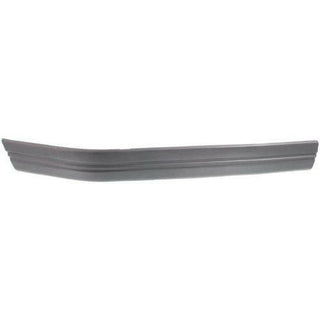 1993-1997 Ford F-350 Front Bumper Molding RH, Plastic, Black.