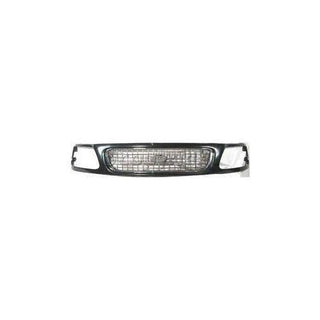 1997-1998 Ford Expedition Grille, Black Shell/Chrome - Classic 2 Current Fabrication
