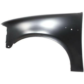 1997-2004 Ford F-250 Pickup Fender LH, With Out Wheel Opening Molding Holes.
