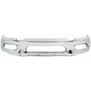 1997-1998 Ford F-150 Front Bumper, Chrome.