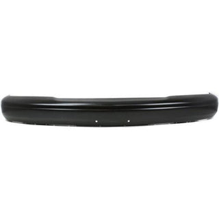 1996-2002 Chevy Express 2500 Front Bumper, Black, Without Pads Holes - Classic 2 Current Fabrication