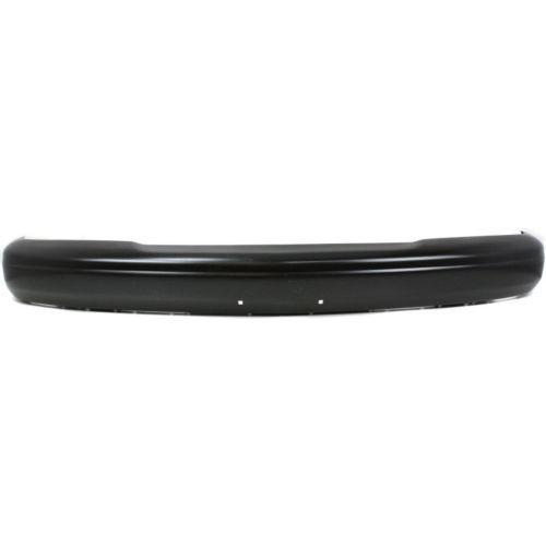 1996-2002 Chevy Express 3500 Front Bumper, Black, Without Pads Holes - Classic 2 Current Fabrication