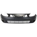 1998-2002 Ford Escort Front Bumper Cover, Primed, w/o Fog Lamps Hole, ZX2 Coupe - Classic 2 Current Fabrication
