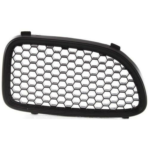 1997-2000 Pontiac Grand Prix Grille RH, Textured Black, SE, 1st Design.