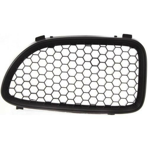 1997-2000 Pontiac Grand Prix Grille LH, Textured Black, SE, 1st Design.