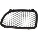 1997-2000 Pontiac Grand Prix Grille LH, Textured Black, SE, 1st Design.