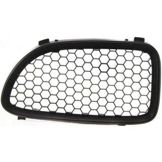 1997-2000 Pontiac Grand Prix Grille LH, Textured Black, SE, 1st Design.