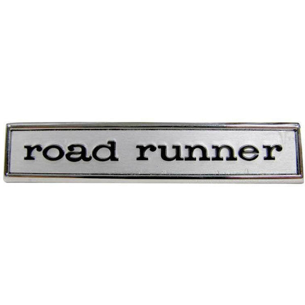 1968 Plymouth Road Runner "Road Runner" Door / Tail Panel Emblem.
