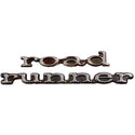 1969 - 1969 Plymouth Road Runner Door Emblem Set - Classic 2 Current Fabrication