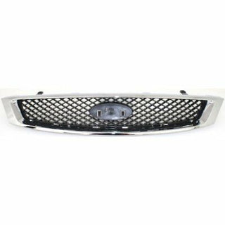2005-2007 Ford Focus Grille, Chrome Shell/Black Insert - Classic 2 Current Fabrication