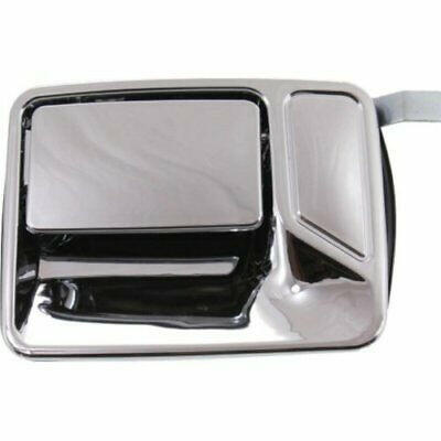 1999-2016 F-250 Pickup Rear Door Handle LH, Outside, All Chrome, W/o Hole.