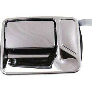 2000-2005 Ford Excursion Rear Door Handle LH, Outside, All Chrome, W/o Hole.