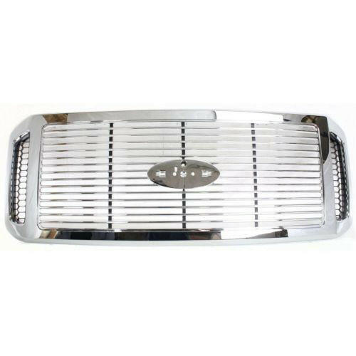 2006-2007 Ford F-250 Pickup Super Duty Grille, Honeycomb Side Insert.