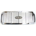 2006-2007 Ford F-250 Pickup Super Duty Grille, Honeycomb Side Insert - Classic 2 Current Fabrication