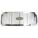 2006-2007 Ford F-250 Pickup Super Duty Grille, Honeycomb Side Insert.