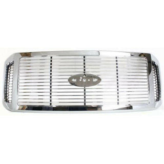 2006-2007 Ford F-250 Pickup Super Duty Grille, Honeycomb Side Insert.