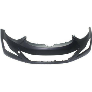 2014-2016 Hyundai Elantra Front Bumper Cover, Primed, Korea Built, Sedan.