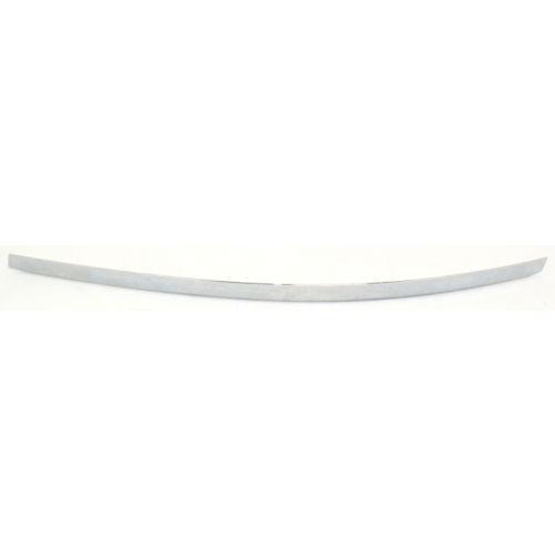 2006-2011 Audi A6 Front Bumper Molding LH, Chrome, Plastic, Type 1.